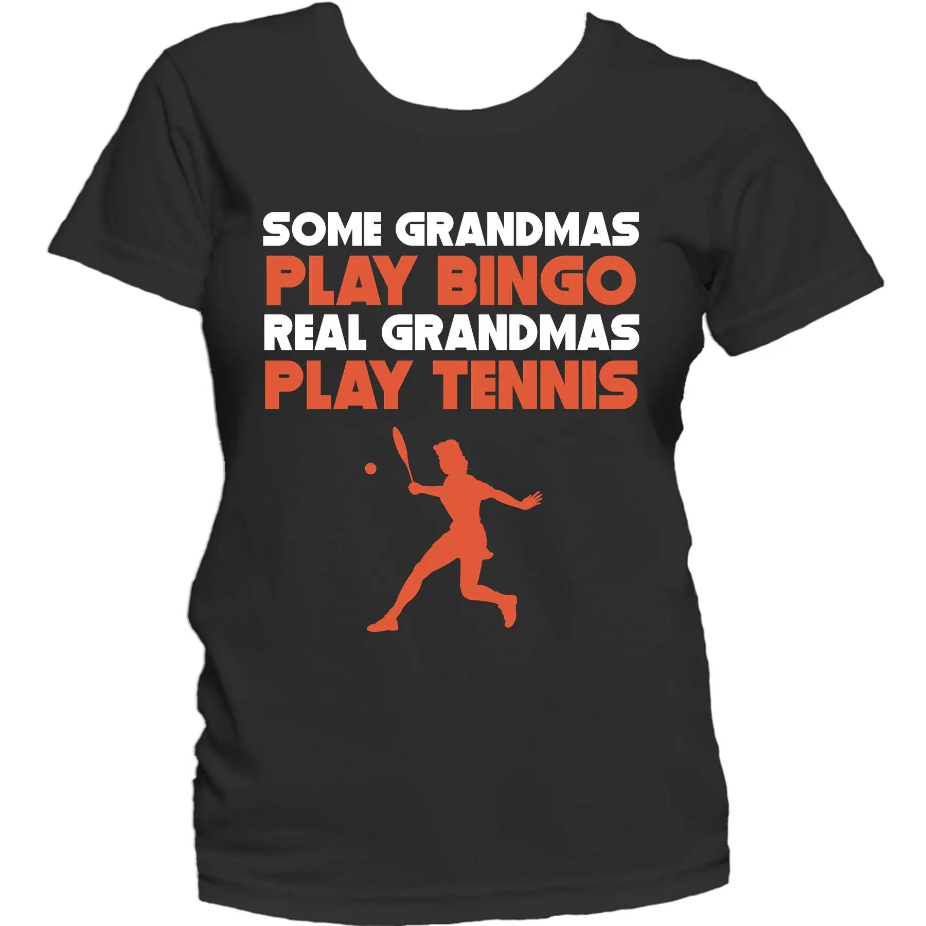 Funny Tennis Grandma T Shirt Some Grandmas Play Bingo Real Women'S