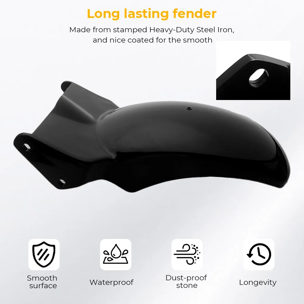 Heavy-Duty Steel Iron Alloy Rear Fender For Harley Softail Street Bob FXBB Slim Low Rider S FXLRS Sport Glide 2018-2026