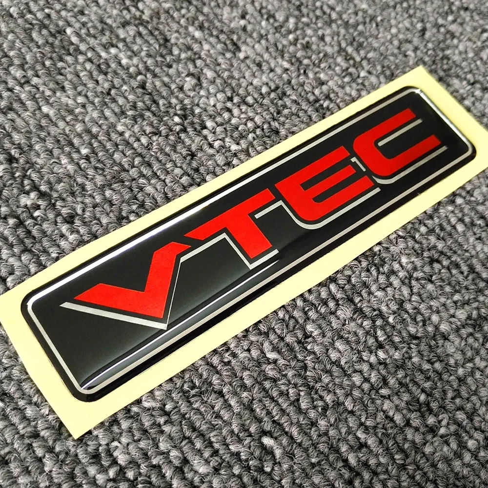 VTEC I-VTEC Logo Metal Car Styling Emblem Tail Body Badge Sticker For Honda Civic Accord Odyssey Spirior CRV SUV I - VTEC