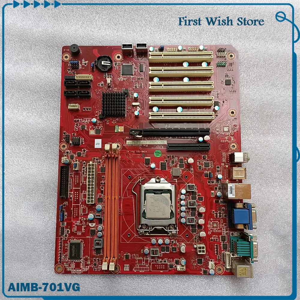 

Для Advantech Industrial компьютера материнская плата рев A1 AIMB-701