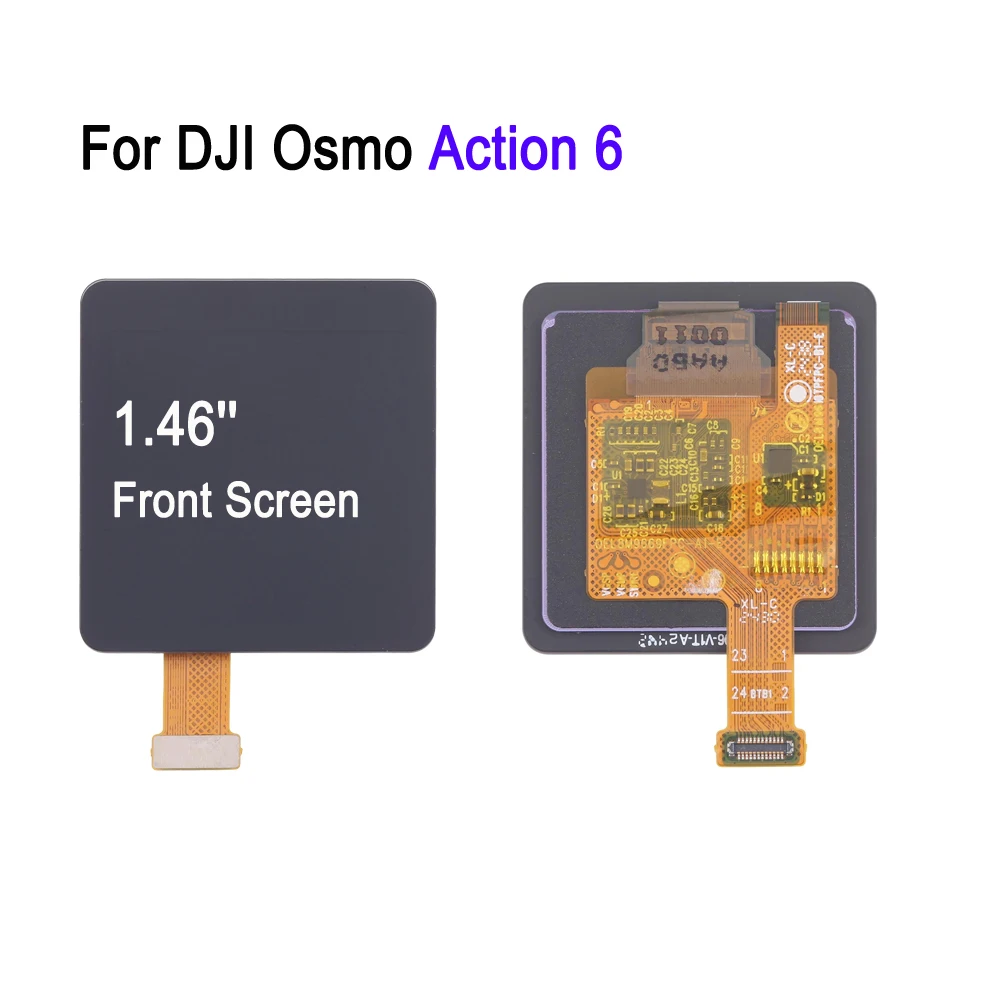 Image of 1,46'' Frontbildschirm für DJI OSMO Action 6, für DJI Action 6 Kamera OLED Sekundärbildschirm Touchscreen Reparatur Ersatzteil