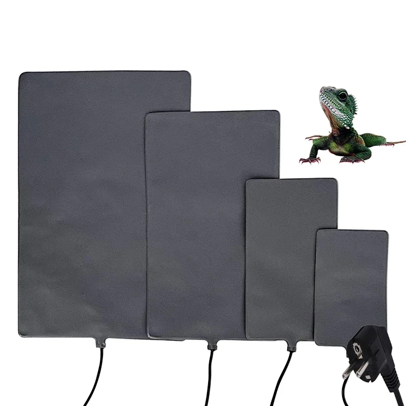 Waterproof Reptile Heat Pad Under Tank Terrarium with Temperature Control, Safety Adjustable Reptile Heat Mat for Turtle