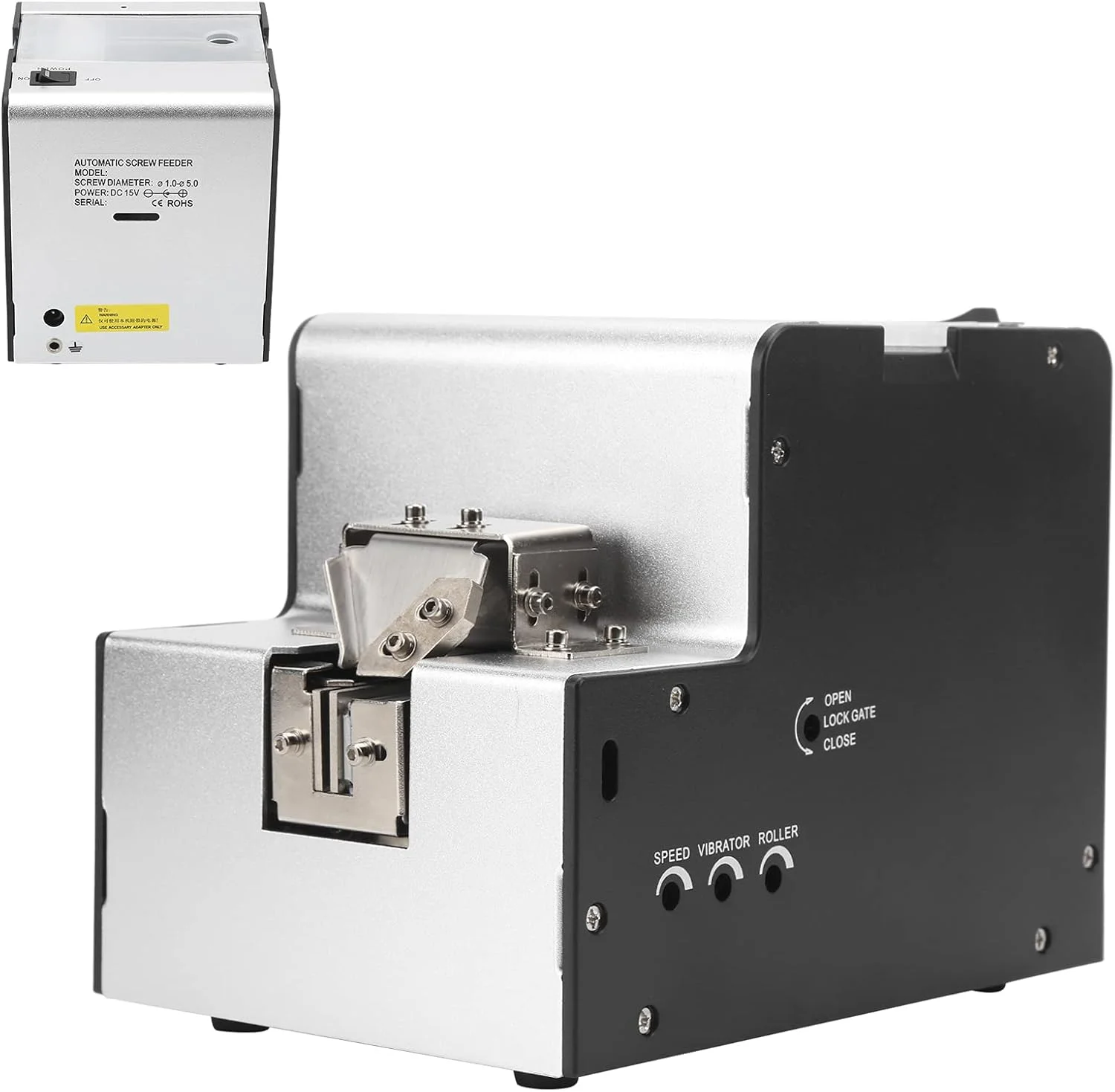 เครื่องขันสกรูอัตโนมัติ  รองรับสกรูที่มีความยาวต่ำกว่า 20 มม.