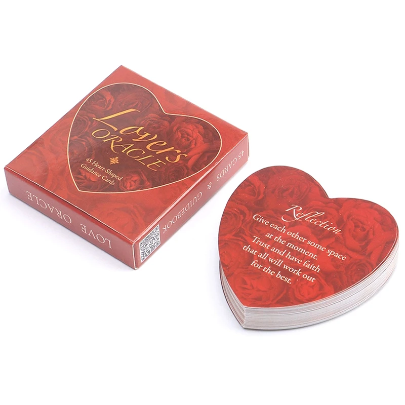 Nouveaux amoureux Oracle Tarot jeu de cartes Table de fête jeu de société pour adulte anglais Tarot Deck carte Deck cartes à jouer lire les jeux du destin