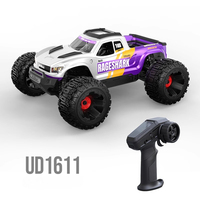 UDIRC UD1611 RC Car 1/16 4WD High-speed Brushed Big Foot Off-road Climbing Vehicle Electric Remote Control Model Car Toy Gift