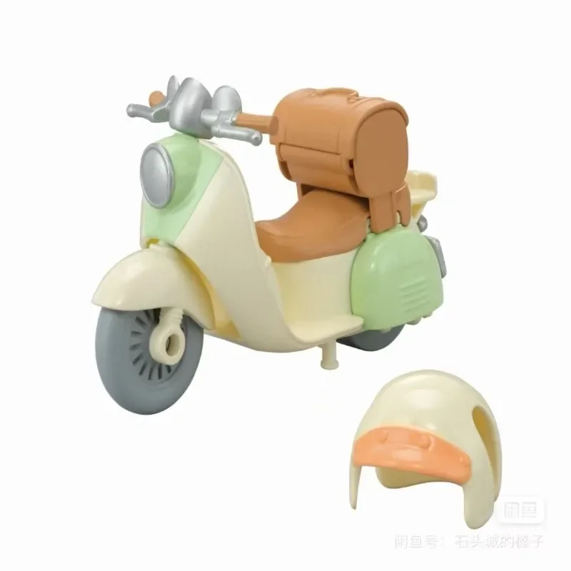 Sylvanian familles aveugle porte-clés figurines originales Koala moto jouet pour enfants jouets de cuisine fille jouets pour garçon