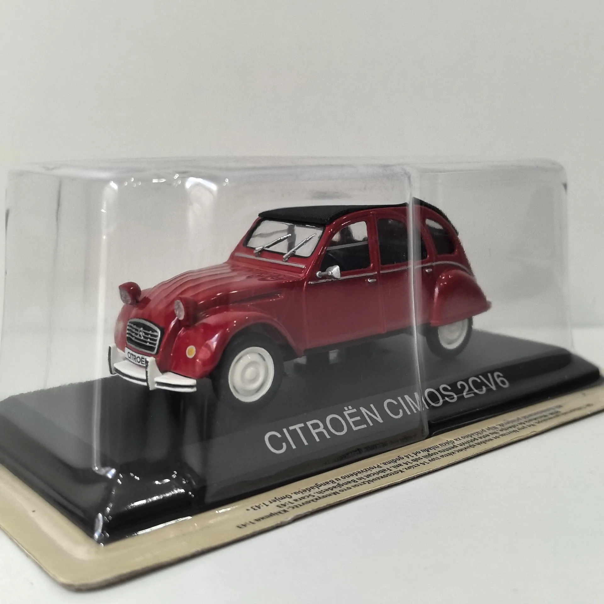 Diecast DEA 1/43 Scale CITROEN CIMOS 2CV6 1C Alloy Car Model