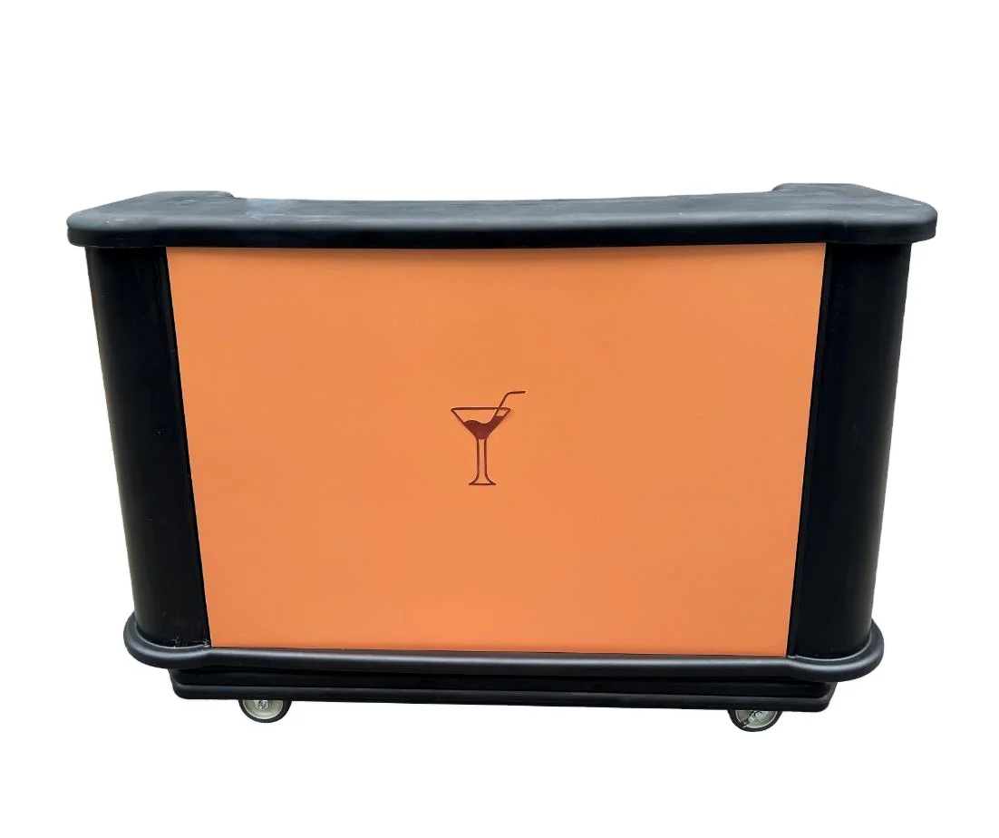 

Moving Portable bar Carts One Mold Outdoor Trolley