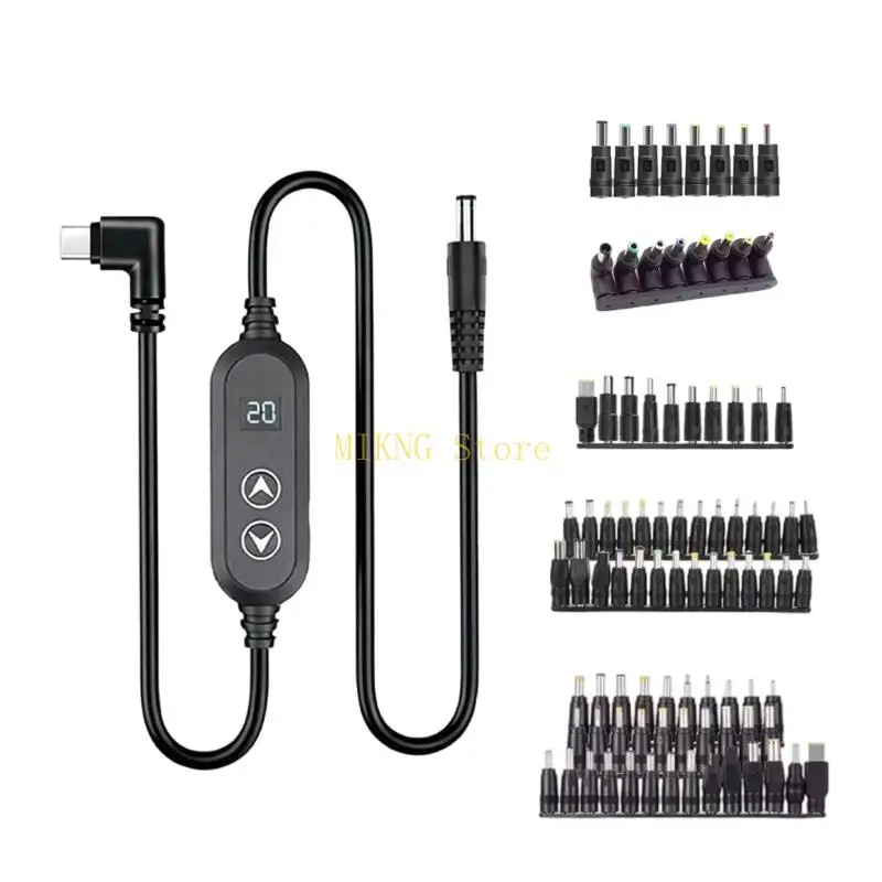 Type C 5V-20V Output Selector Power Cable for Modems, Lights, and Small Devices Best Sale