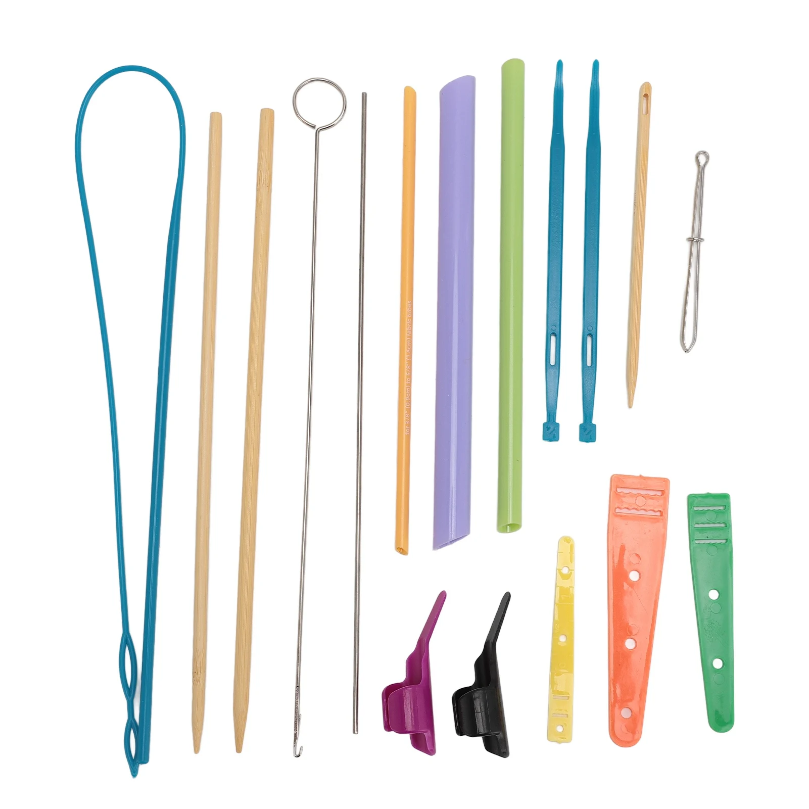 Fabric Tube Turner Tool Wide Application Adjustable Easy Using Fabric Tube Turners Set Multifunctional Accurate for Home Decor