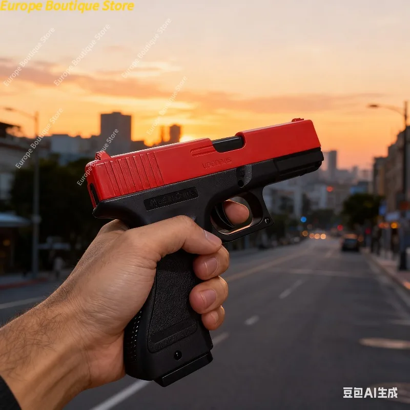 2026 رصاصة لينة مسدس الادسنس دليل G17 مسدس لعبة مجلة سفلية مع الليزر الرياضة في الهواء الطلق CS لعبة للأطفال الكبار هدية #1