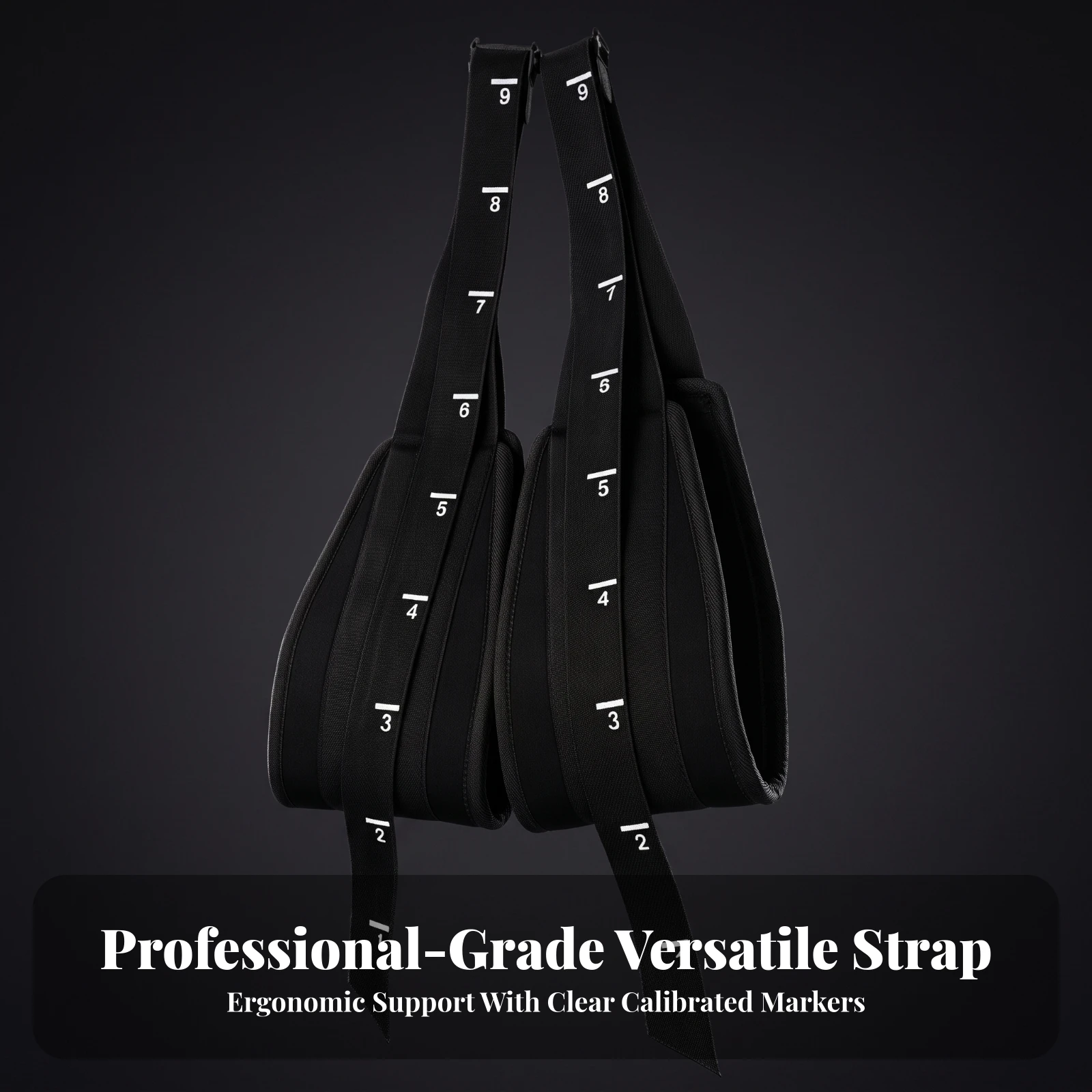 Hanging Abdominal Training Belt Heavy-Duty Hanging Ab Straps with Metal Buckle Fitness Gear Comfortable for Athletes view 3
