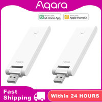 Aqara Smart Home E1 Gateway Zigbee 3.0 USB Port Mini Hub Wireless Connect Remote App Control For Xiaomi MI Home Apple Homekit