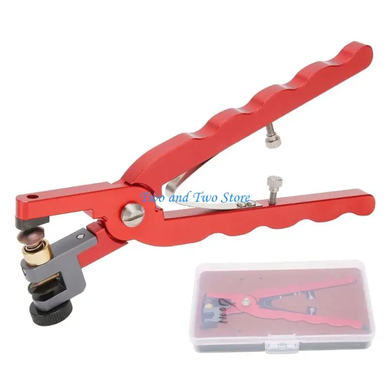 

HX6F Watch Band Hole Punching Device Anti Slip Professional Grade Puncher Pliers