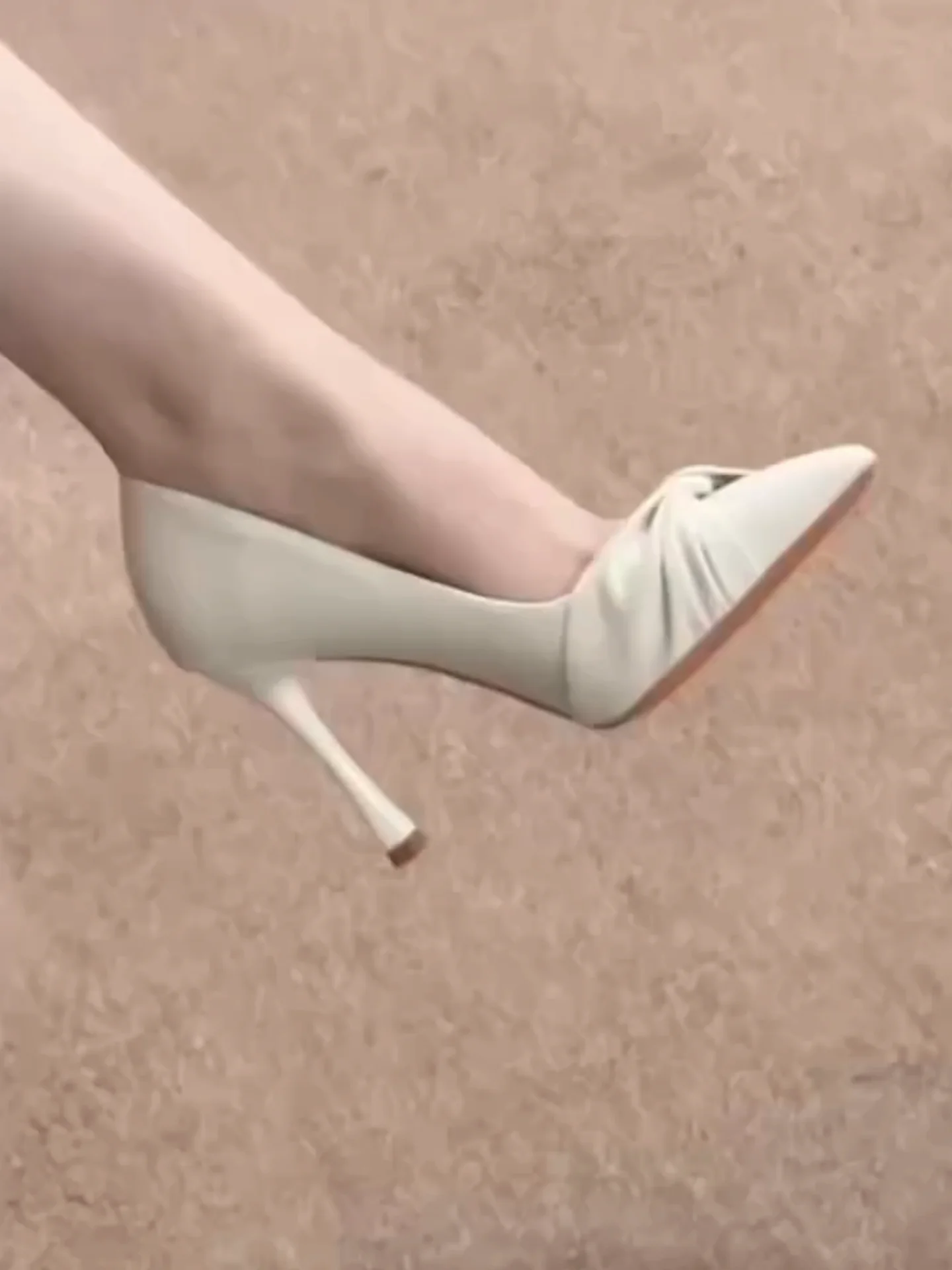 elegant-folded-high-heels-women's-shoes-pointed-toe-work-shoes-comfortable-fine-heel-fashionable-single-shoes