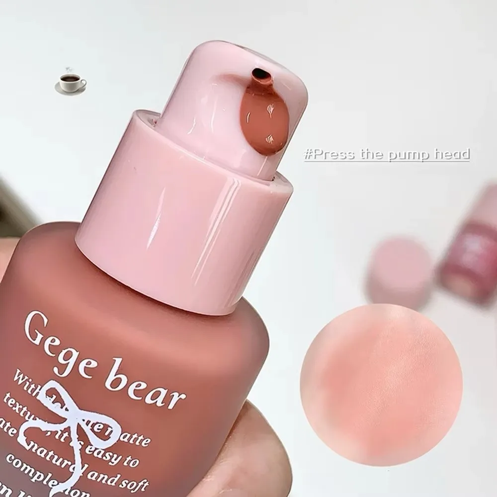 Fard à joues liquide à lumière naturelle, effet éclaircissant longue durée, imperméable, pour appliquer le Rouge du visage, toutes les couleurs de peau