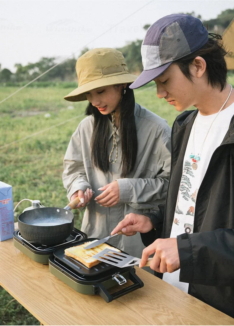 Naturehike Gasherd Für Ausflüge Ultraleicht Camp Tragbare Camping Picknick BBQ Kochgeschirr Camping Liefert Camping Zubehör Outdoor – Detail 16