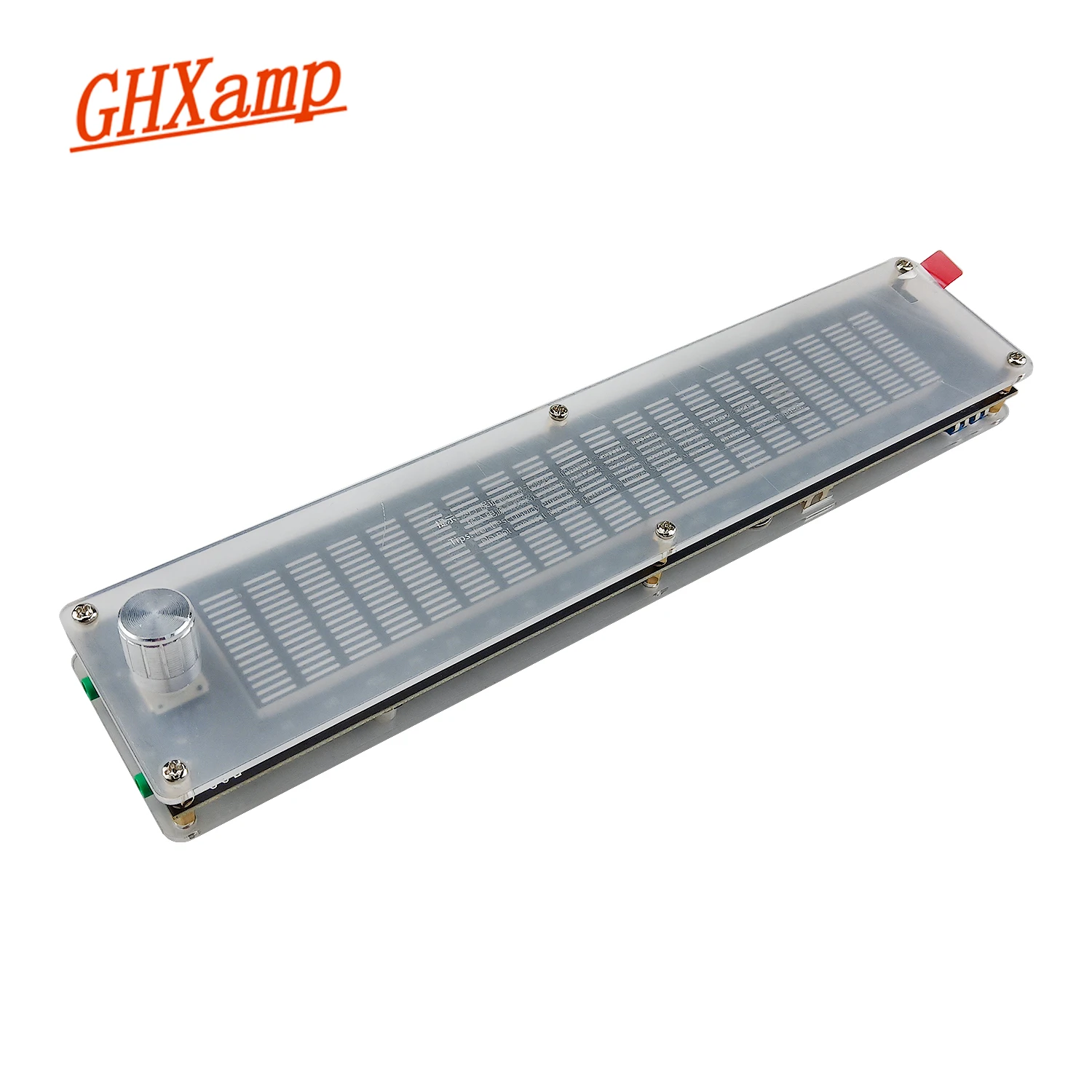 GHXAMP High-Quality LED Music Spectrum Display 20-Segments Level lamp DSP Equalizer EQ Brand Voice Control Multiple Modes
