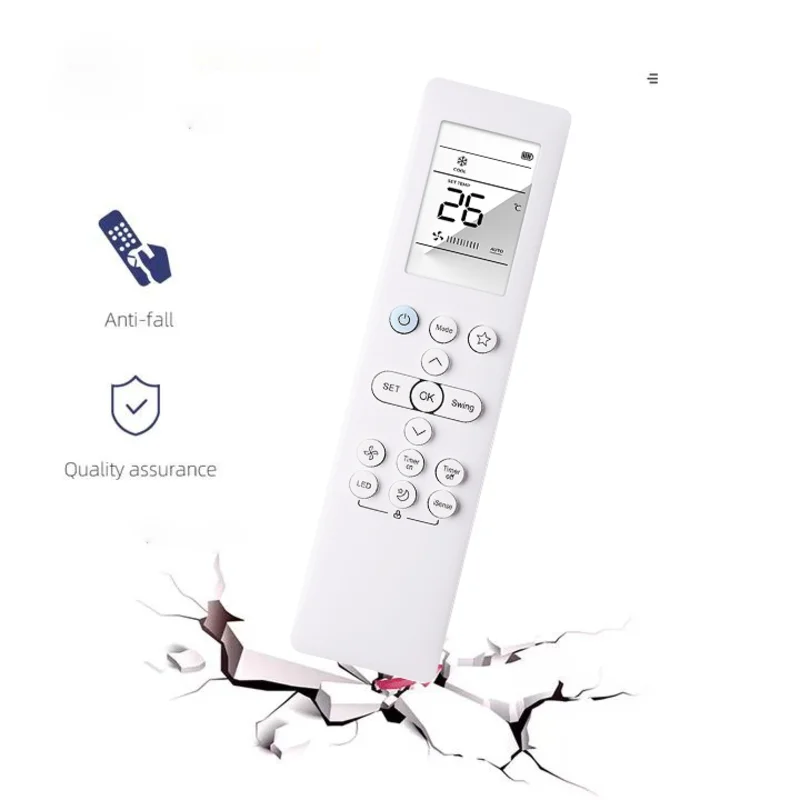 FFYY-Control remoto de CA universal para DIJITSU Mitsubishi Midea modelo RG10F(E)BGEF