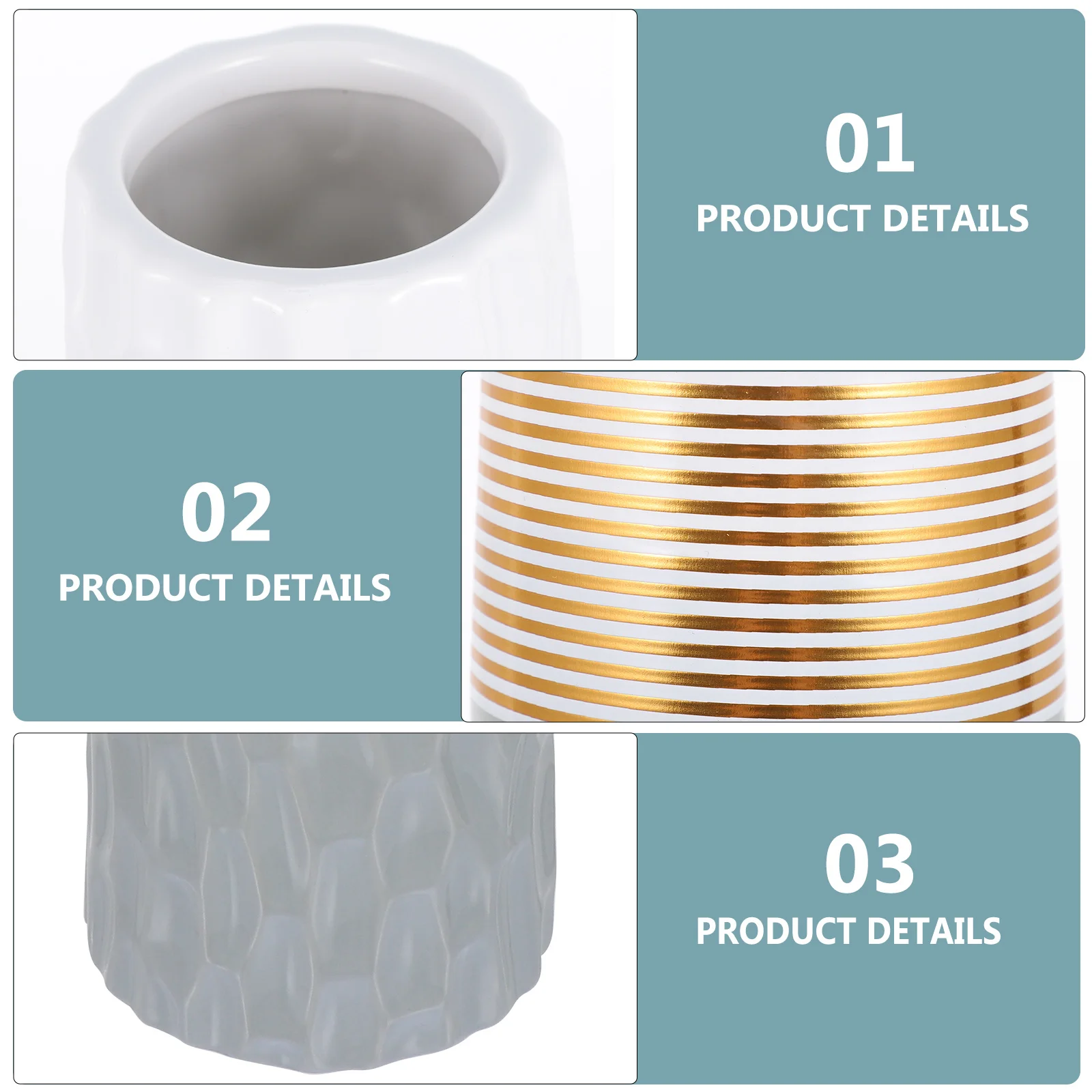 

Ceramic Vase Decorative Flower Container Modern Creative Design Home Office Decoration Desktop Vase Artistic Craft Ornament