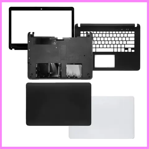 For sony vaio SVF14 SVF141 SVF142 SVF143 SVF144 laptop No-touch LCD BACK COVER/Front Bezel/Palmrest upper/Bottom case