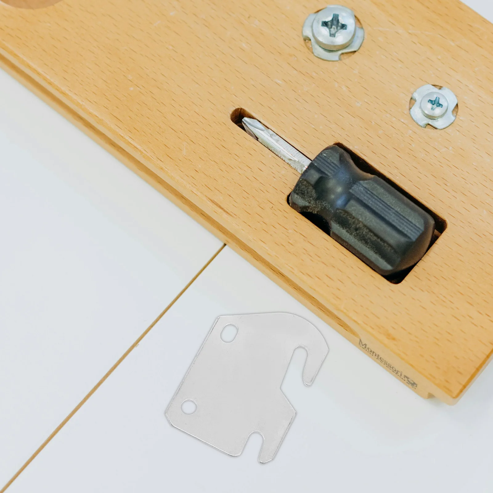 

1 set 1 Set Heavy Duty Hidden Hinges For Wooden Bed Frame Iron Hook Plate Parts Bed Frame Bracket Repair Replacement Hardware