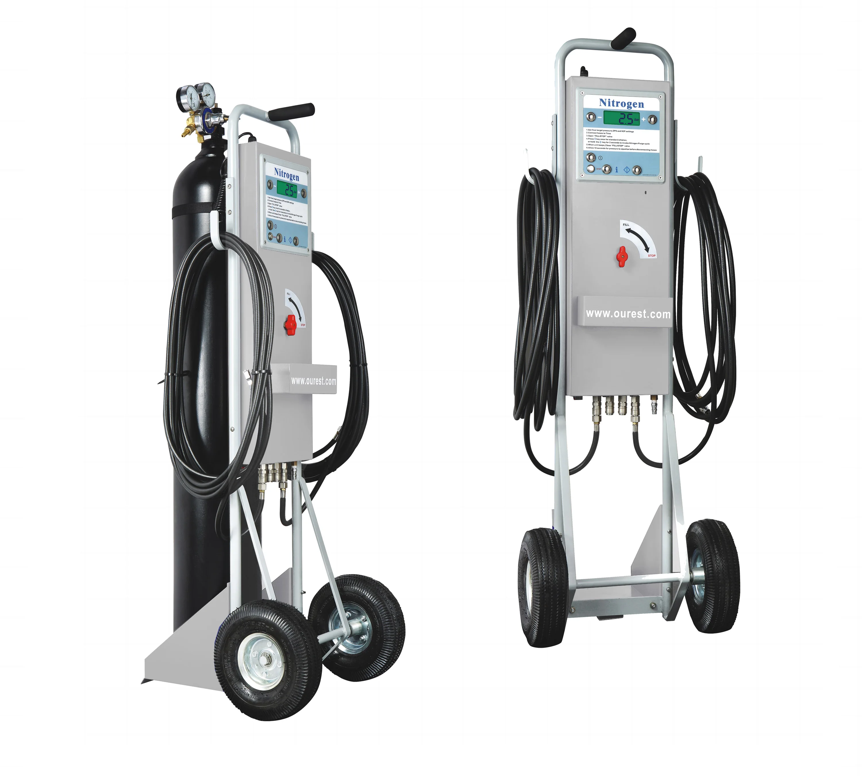 

G5 Mobile High Precision Heavy Truck Tire Inflators Portable Tyreshop Usage Battery Nitrogen Tyre Inflator for Car Repair Shops