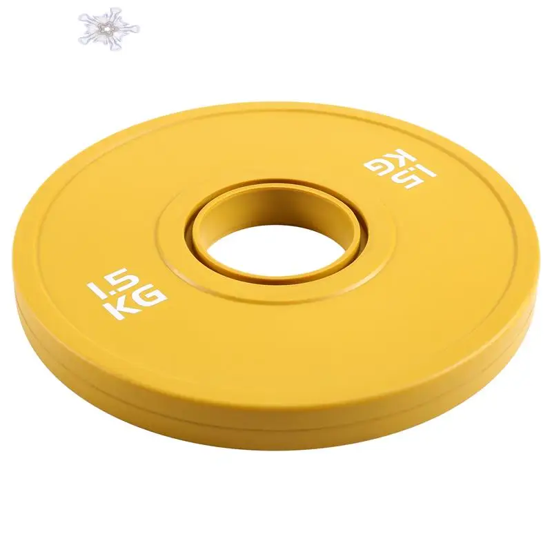 

Gym Micro-Type Plates Dumbbell Weight Plate Rubber Fractional Weight Plates Add-On Aperture 50.4Mm
