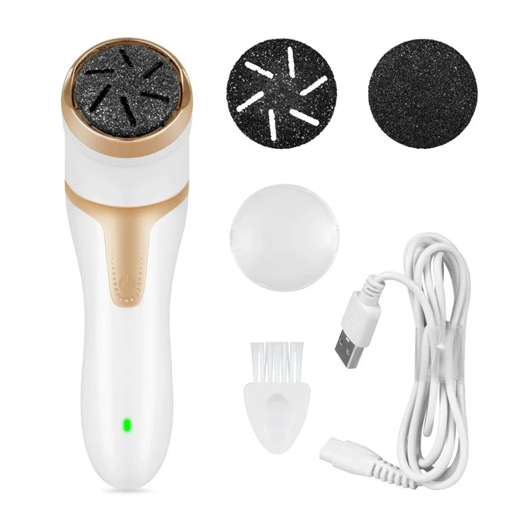 Professional Electric Vacuum Foot Grinder Rechargeable Foot File Exfoliator Callus Remover Pedicure Tools