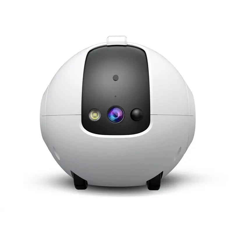 B50B-APP-Control Mobile Intelligent Robot Camera 4MP Battery-Operated Wireless Pet/Elderly/Baby Security Surveillance System