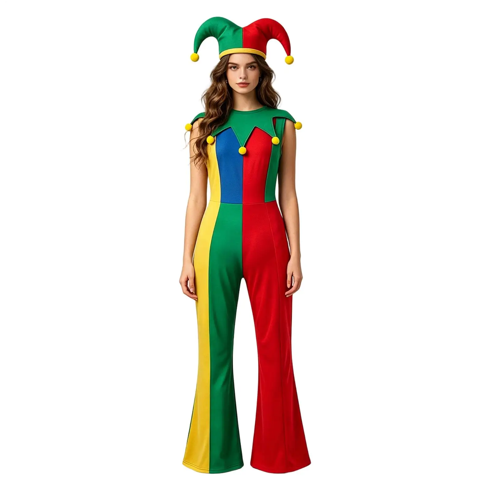 halloween-clown-costume-funny-color-blocking-costume-with-hat-carnival-clothing-party-props-for-stage-masquerade-carnival-prom