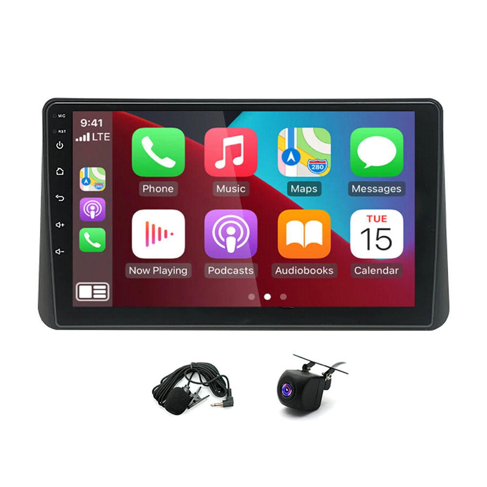 

9Inch Android 13 Car Stereo Radio Wireless Carplay 2+32GB Compatible for Mazda 2 Demio 2014-2023