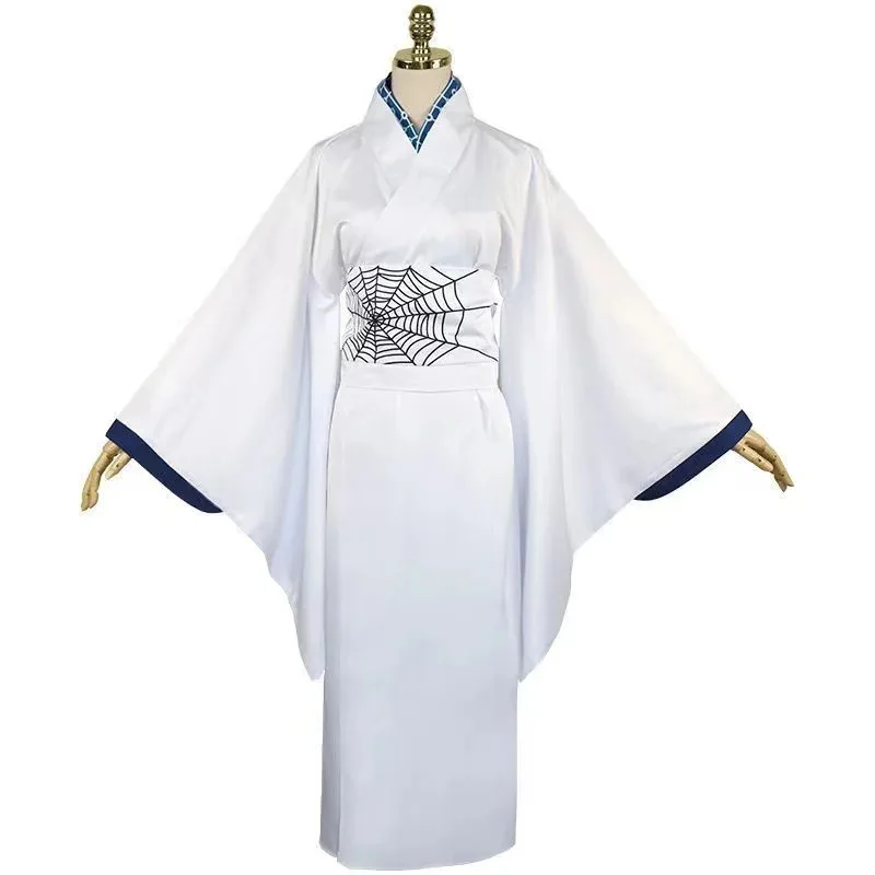 CyCosplay costumes Twelve Ghost Moon Spider Tired Japanese Kimono Cosplay Full Costume Set for Women and Men