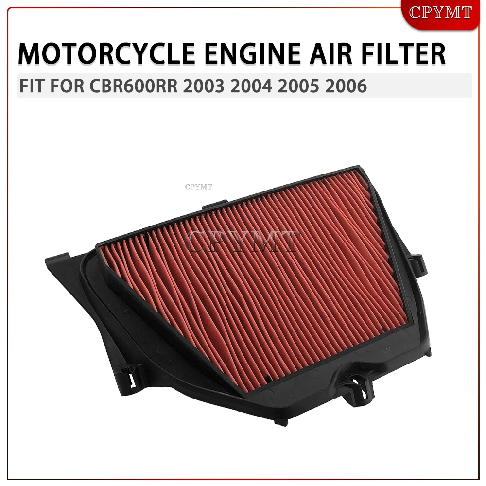 

Fit for CBR 600RR 600 RR 2003 2004 2005 2006 CBR600 CBR600RR Motorcycle Air Filter Intake Cleaner Element