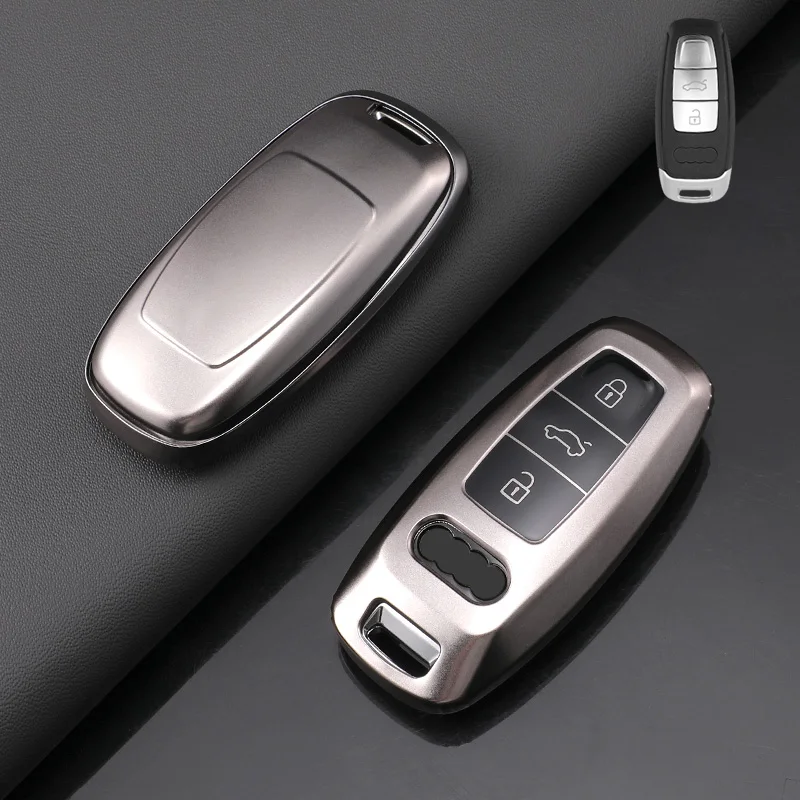 For Audi Q8 RSQ8 A6 C8 S6 RS6 A7 S7 RS7 A3 8Y A8 D5 4N RS E-tron GT Q4 Q7 4M TPU Car Remote Key Case Cover Fob Shell