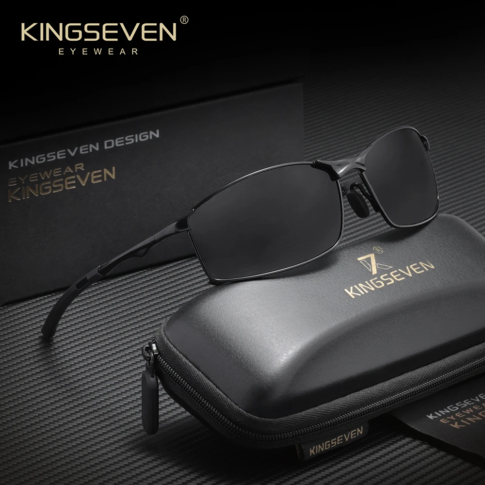 

KINGSEVEN модные дорожные мужские солнцезащитные очки для мужчин и женщин в тонкой оправе для езды на велосипеде, поляризационные UV400, повседневные спортивные классические очки на открытом воздухе