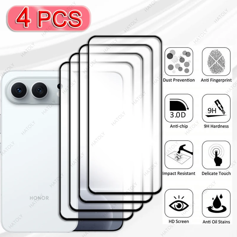 ل الشرف 500 الصين الزجاج طبقة رقيقة واقية ل الشرف 500 5G الصين الأسود حافة حامي الشاشة حامي عدسة الكاميرا ل الشرف 500