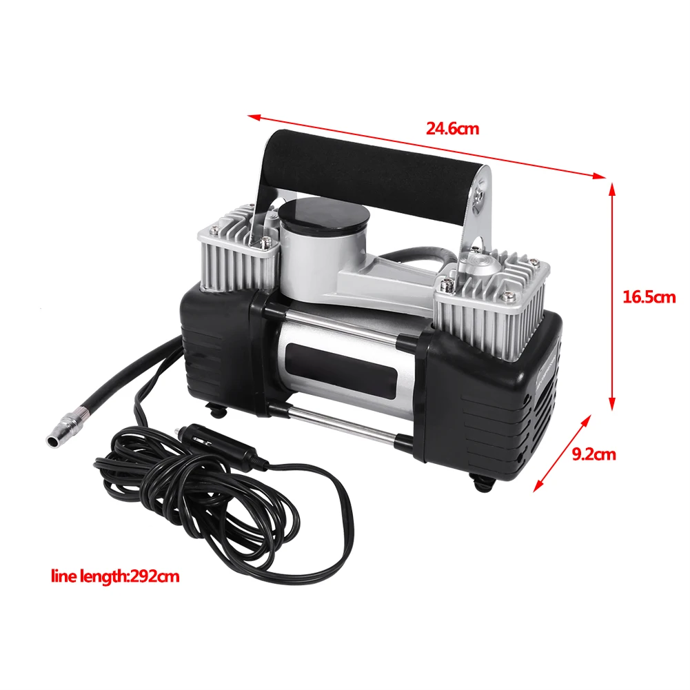 

New Heavy Duty 12V 150 PSI Air Compressor Pump Electric Car Van Tyre Inflator