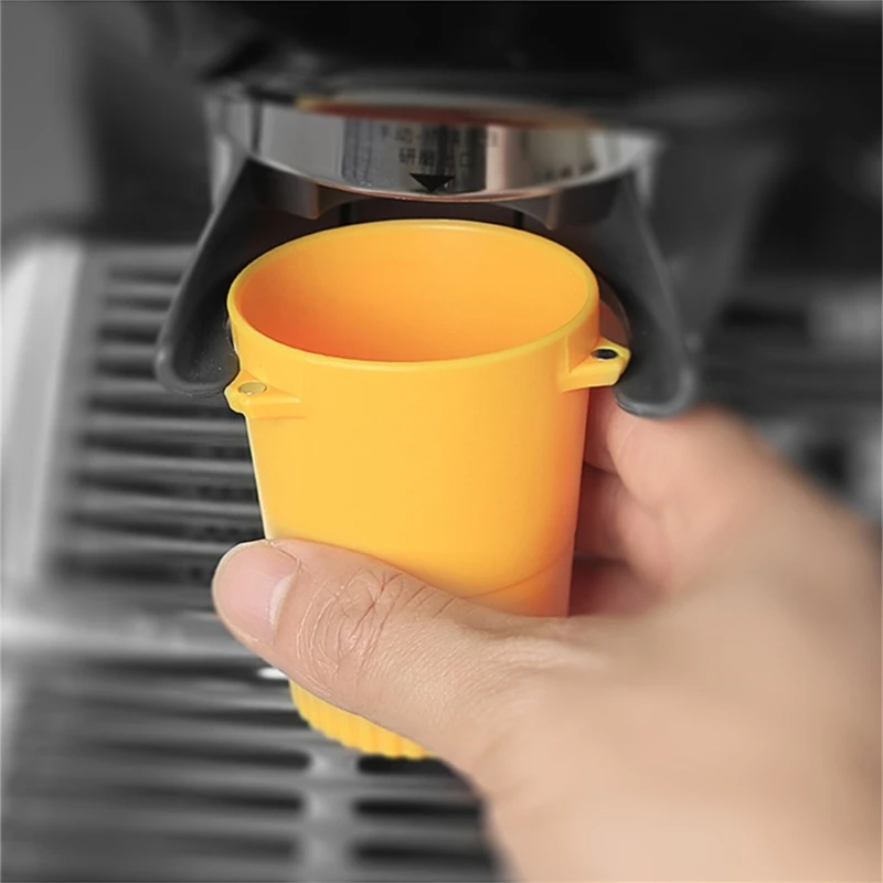 Coffee Dosing Cup Powder Cup Grinder Sniffing Mug Powder Feeder Fit for 51mm/53mm 58mm Portafilter Grinder Barista Dropshipping