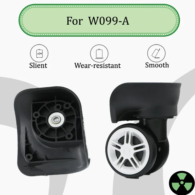 

For W099-A Wear-Resistant Luggage Replacement Parts 360-Degree Swivel Wheels Pressure-Resistant & Slip-Resistant Quiet Operation