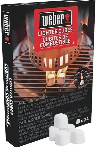 

High-Quality Grill Fire Starter 24-Pack (3 Pack) for Easy Outdoor Cooking