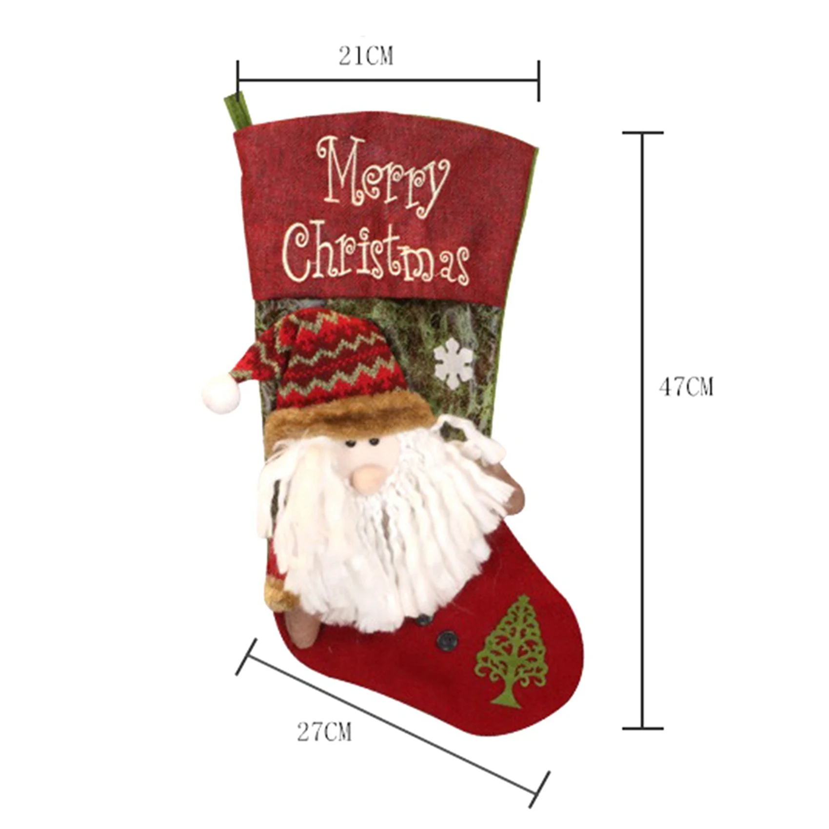 

Набор из 4 премиальных рождественских чулок, рождественские чулки для украшения елки, персонализированный подарочный мешок-носка для подростков, мешок для конфет