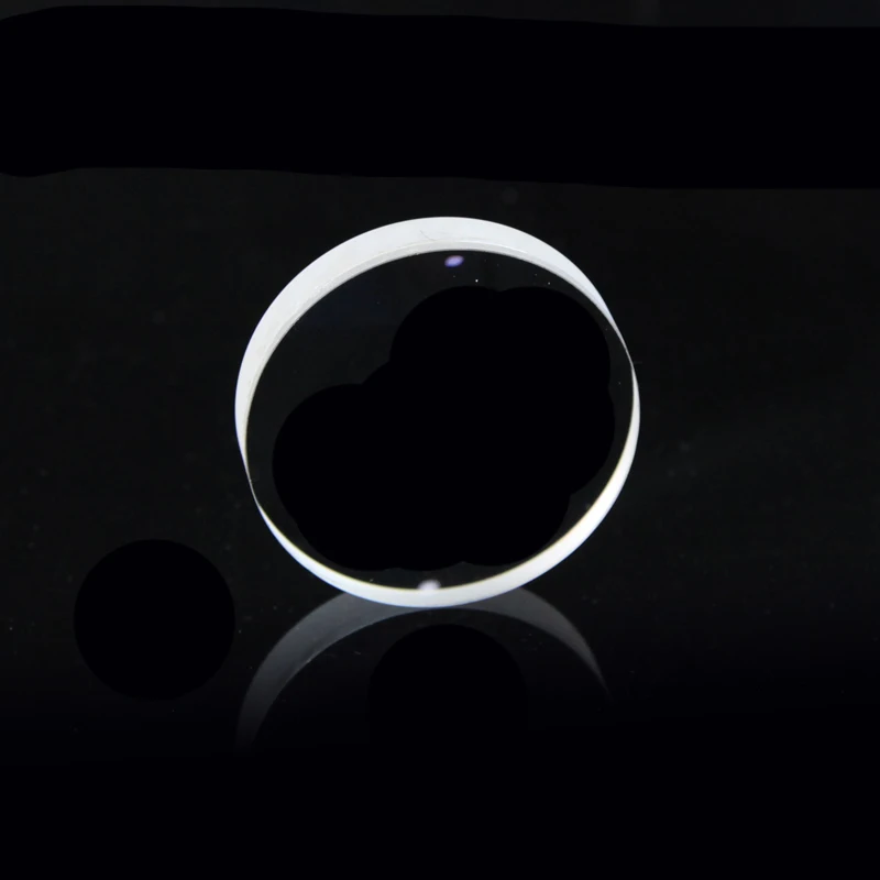 لاصق قطر العدسة 25.9 مللي متر البعد البؤري 48.6 مللي متر عدسات زجاجية بصرية لونية ZK11 420-680nm عدسة لونية عدسة اسمنتية