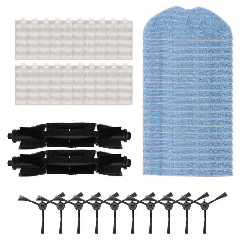 AT28-Para ezviz re4/re4 plus/re5/re5 plus escova lateral principal mop pano filtro hepa acessórios peças de reposição