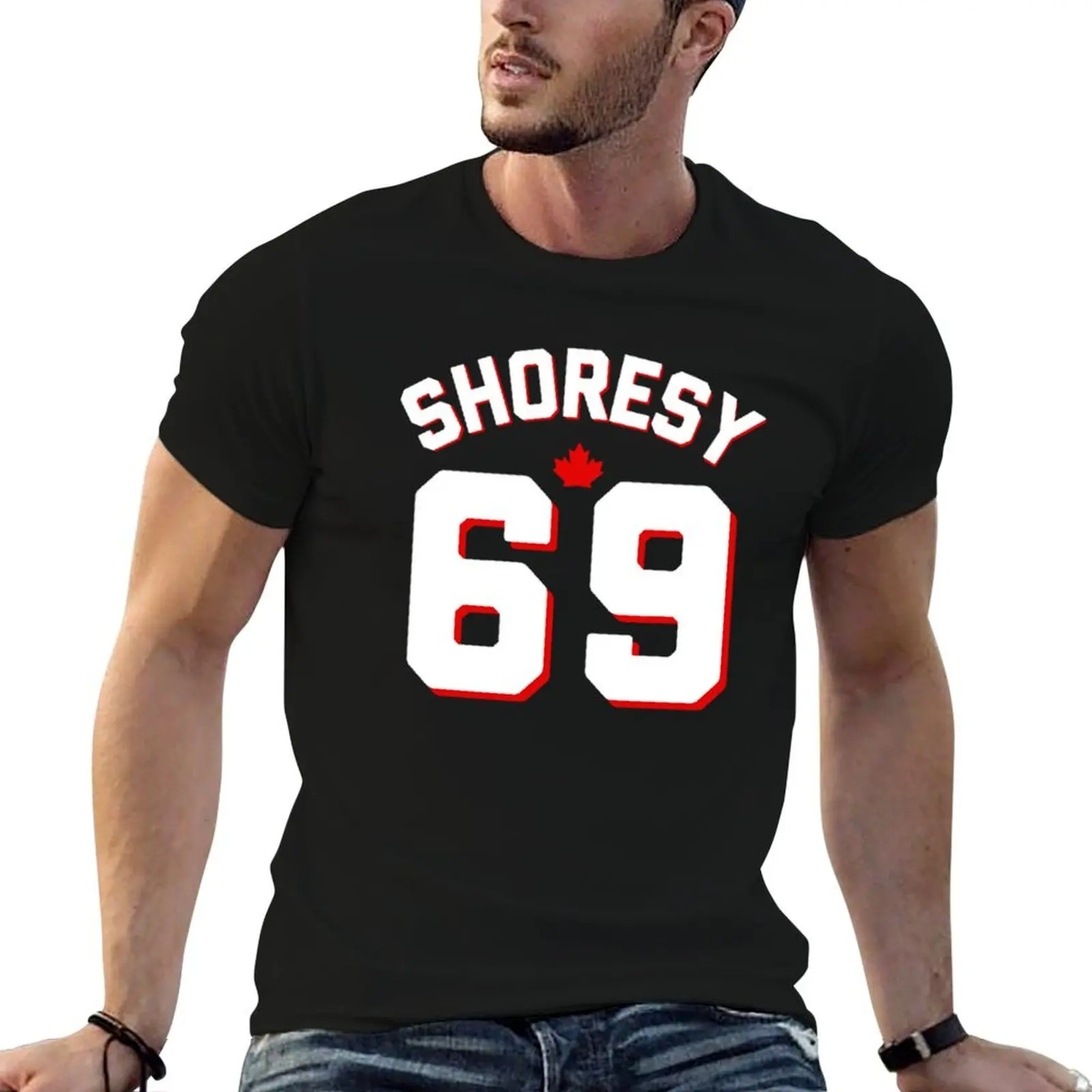 

Shoresy Funny T-Shirt anime t shirts for man cotton tshirt 100% t shirts for man slim fit T-shirt