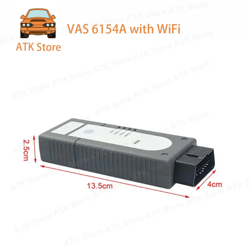 V-AS 6154A plus Online Support DO-IP CAN FD Protocol Cover All Model Function Newest Diagn ositc Tool V23.01 WIFI For Cars V-A-S