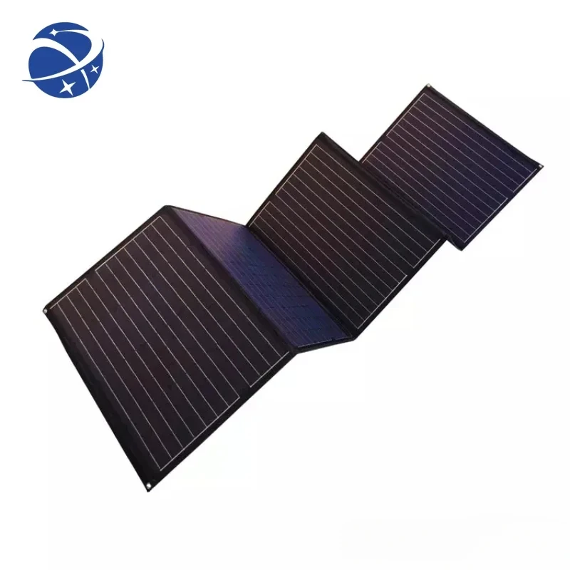 YYHCFast Shipping Alligator Clip Wiring Foldable Camping Flexible Solar Panels