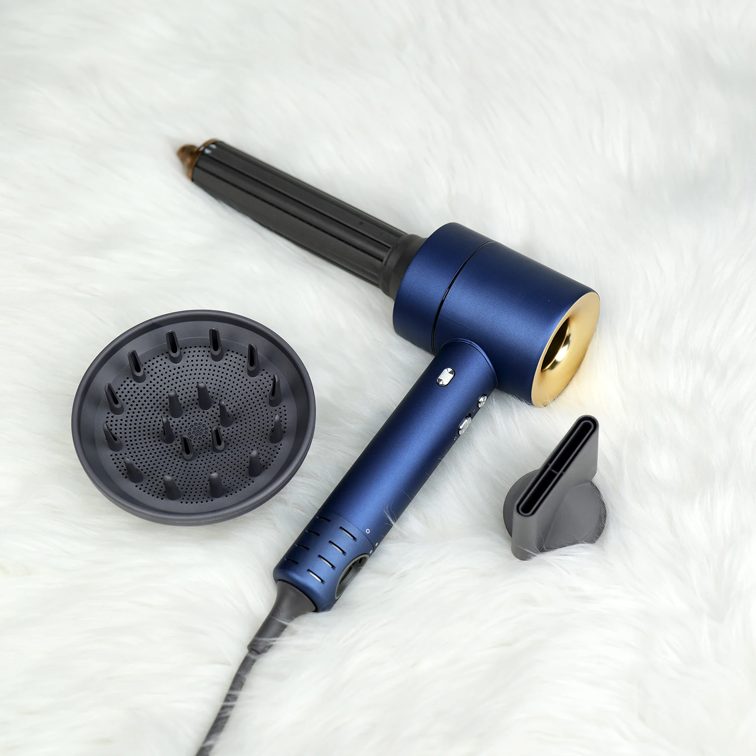 High Speed 5 in 1 Hair Dryer With Electric Curling Iron Hair Curler Dryers Nozzle Professional Styling Ions Hairdryer For Hair