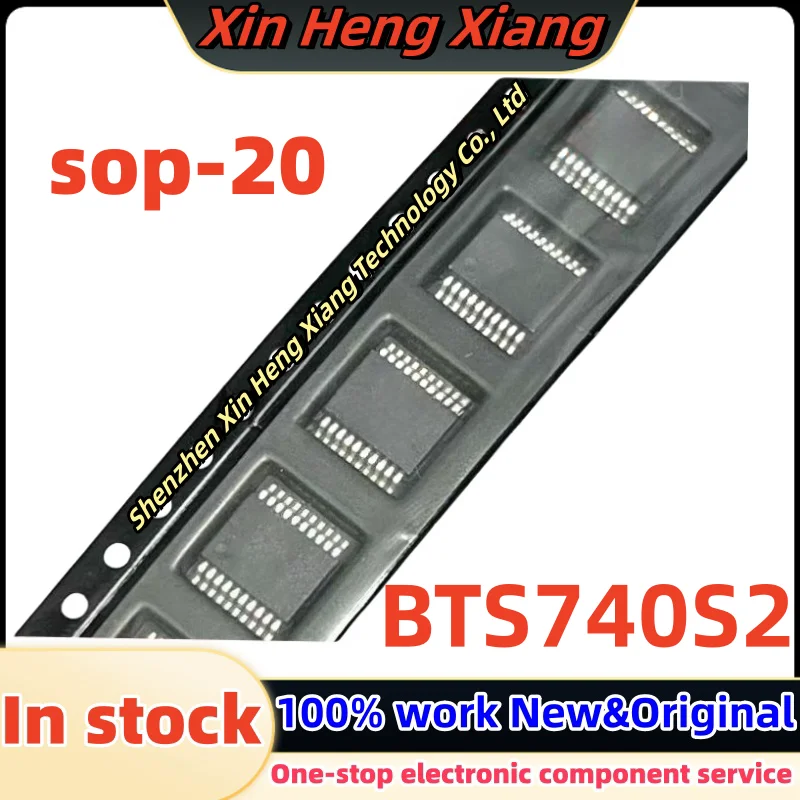 

(5-10pcs)BTS740S BTS740 BTS740S2 sop-20 Chipset