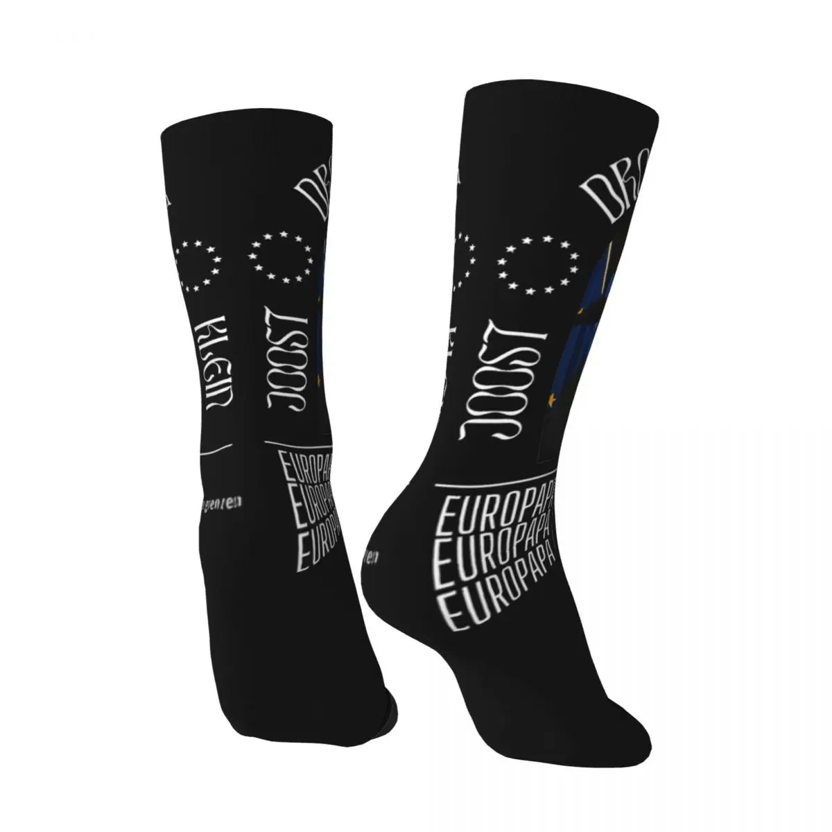 Joost Klein Droom Groot Europapa Socks Funny Stockings Winter Non-Slip Unisex Socks Breathable Graphic Cycling Socks